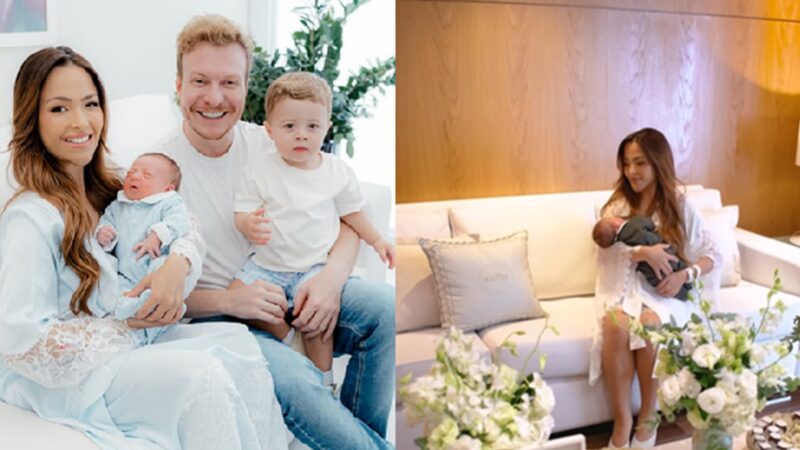Que luxo! Gabi Luthai impressiona ao mostrar quarto e lembrancinhas de maternidade do filho