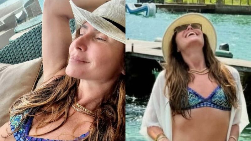 Giovanna Antonelli surpreende ao exibir seu físico atual em fotos de biquíni