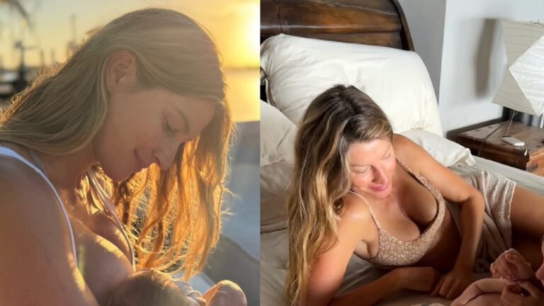 Gisele Bündchen mostra o rosto do filho caçula em fotos raríssimas no aniversário de 1 ano