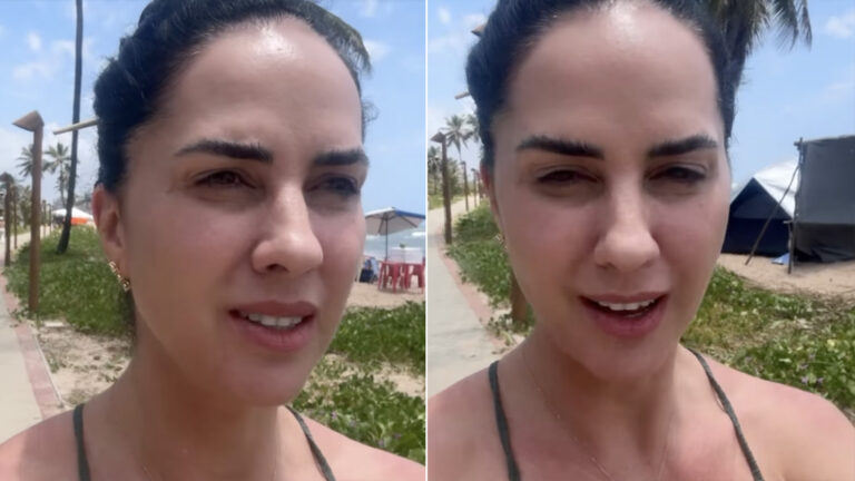 Graciele Lacerda reage ao ver comentário maldoso sobre a filha