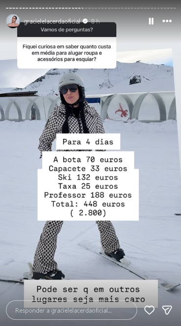 Post de Graciele Lacerda - Foto: @gracielelacerdaoficial