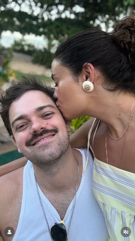 Sophie Charlotte com o irmão, Angelo Wolf - Foto: Reprodução / Instagram @sophiecharlotte1
