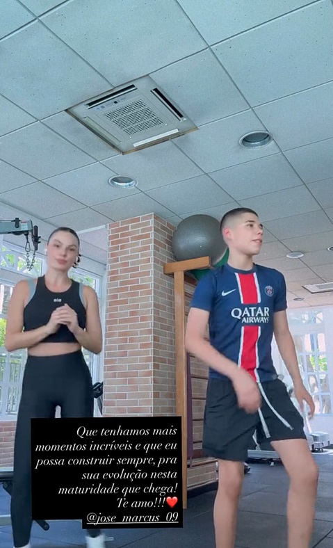 Isis Valverde celebra aniversário do filho mais velho de Marcus Buaiz - Reprodução Instagram @isisvalverde