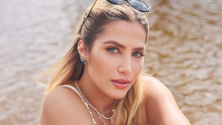 Jéssica Beatriz Costa, filha de Leonardo, esbanja beleza em meio à natureza