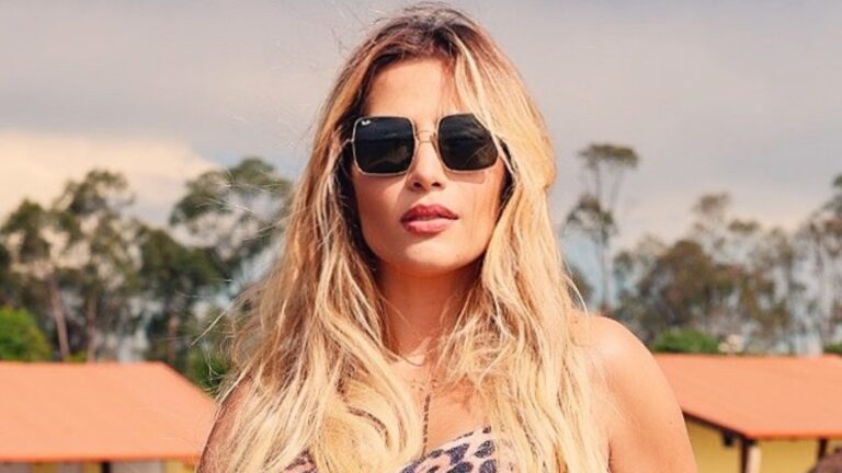 Filha de Leonardo chama atenção ao apostar em look de oncinha
