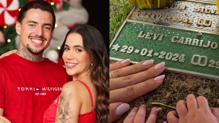 Influencer Karine Carrijo desabafa sobre os 2 anos da morte do filho: ‘Amor silencioso’