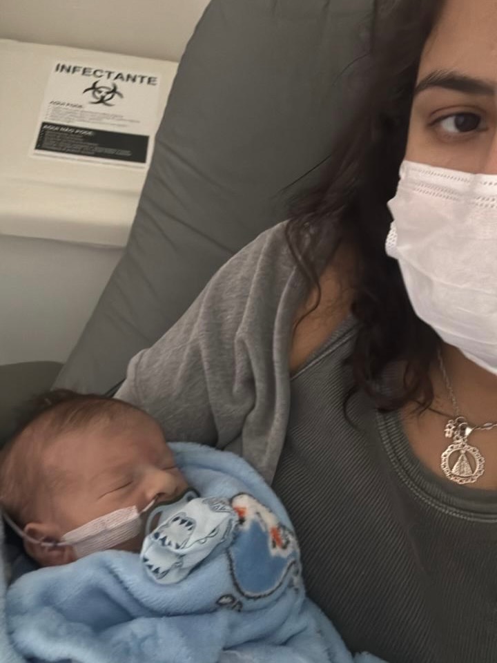 Kelen Ferreira com o filho, Davi - Foto: Reprodução / Instagram @ferreirakelenn