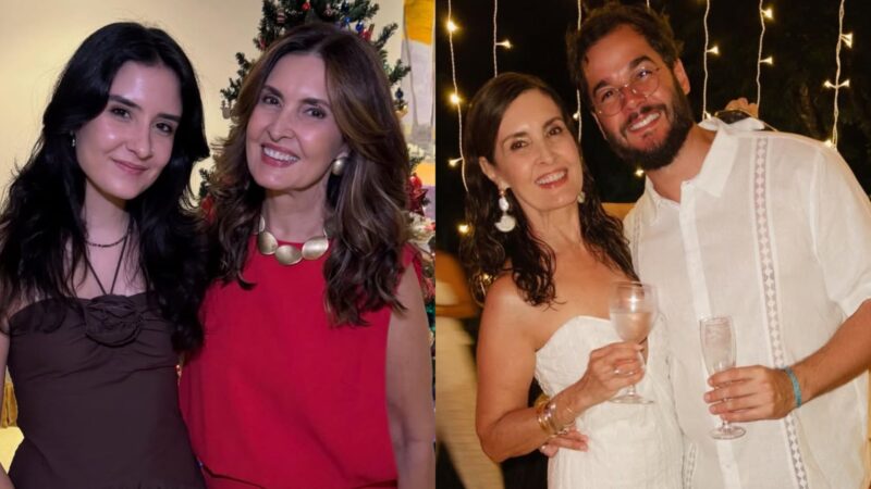 Laura Bonemer, Fátima Bernardes e Túlio Gadêlha - Foto: Reprodução / Instagram @fatimabernardes