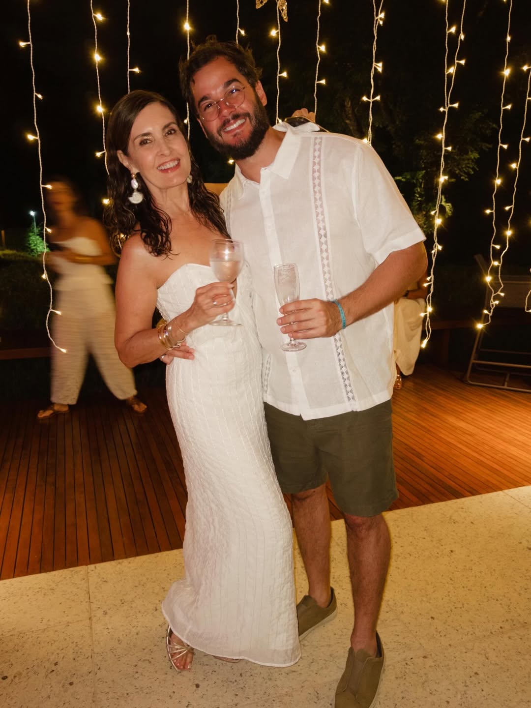 Fátima Bernardes e Túlio Gadelha - Foto: Reprodução / Instagram