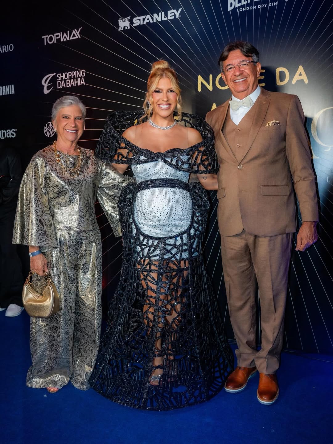 Lore Improta com os pais - Foto: Reprodução / Instagram @loreimprota @aleffera