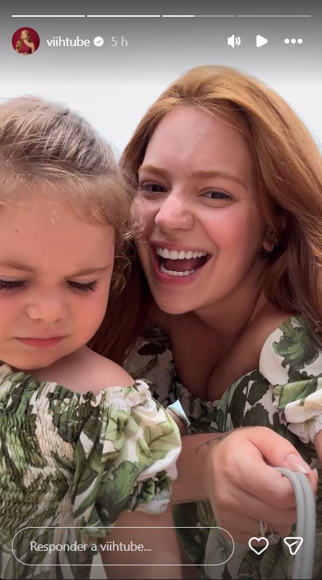 Viih Tube combina look com a filha, Lua - Foto: Reprodução / Instagram @viihtube 