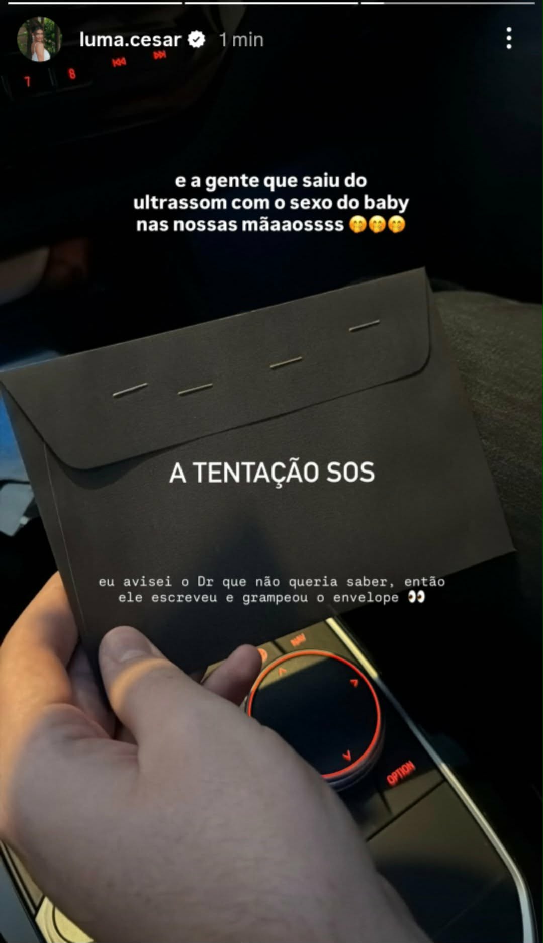 Luma Cesar faz exame na gestação - Foto: @luma.cesar