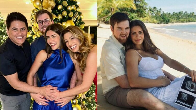 Luma Cesar, filha de César Filho, faz exame ‘temido’ da gravidez e descobre sexo do bebê