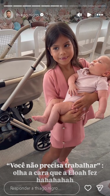 Maíra Cardi é mãe de Sophia e Eloah - Foto: Reprodução / Instagram @thiago.nigro