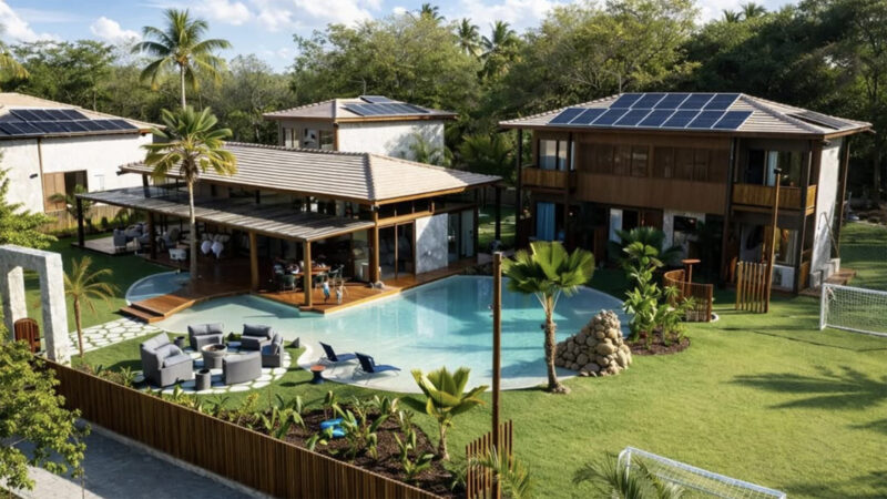 Ator constrói mansão de luxo na Bahia e coloca para alugar