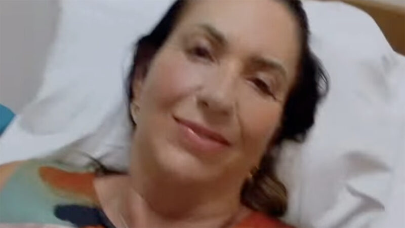 Margareth Serrão no hospital - Foto: Reprodução / Instagram