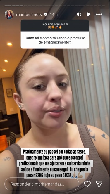 Mari Fernandez - Foto: Reprodução / Instagram