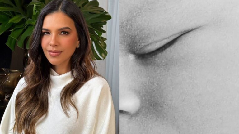 Mariana Rios mostra detalhes do rostinho do filho, Palo: ‘Amo mais que tudo’