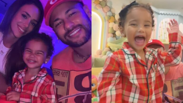 Filha de Neymar Jr, Mavie esbanja carisma ao fazer ‘mágica’ com o pai; veja vídeo