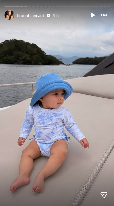 Mel curte passeio de barco com a mãe - Foto: Reprodução / Instagram @brunabiancardi