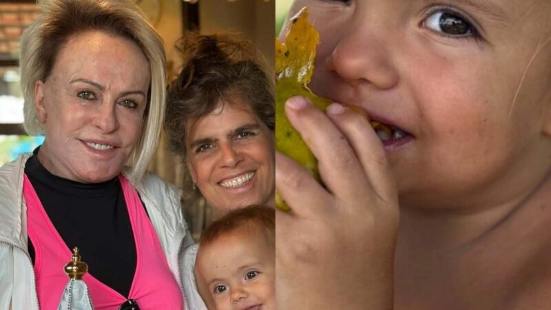 Neta caçula de Ana Maria Braga encanta em nova aparição