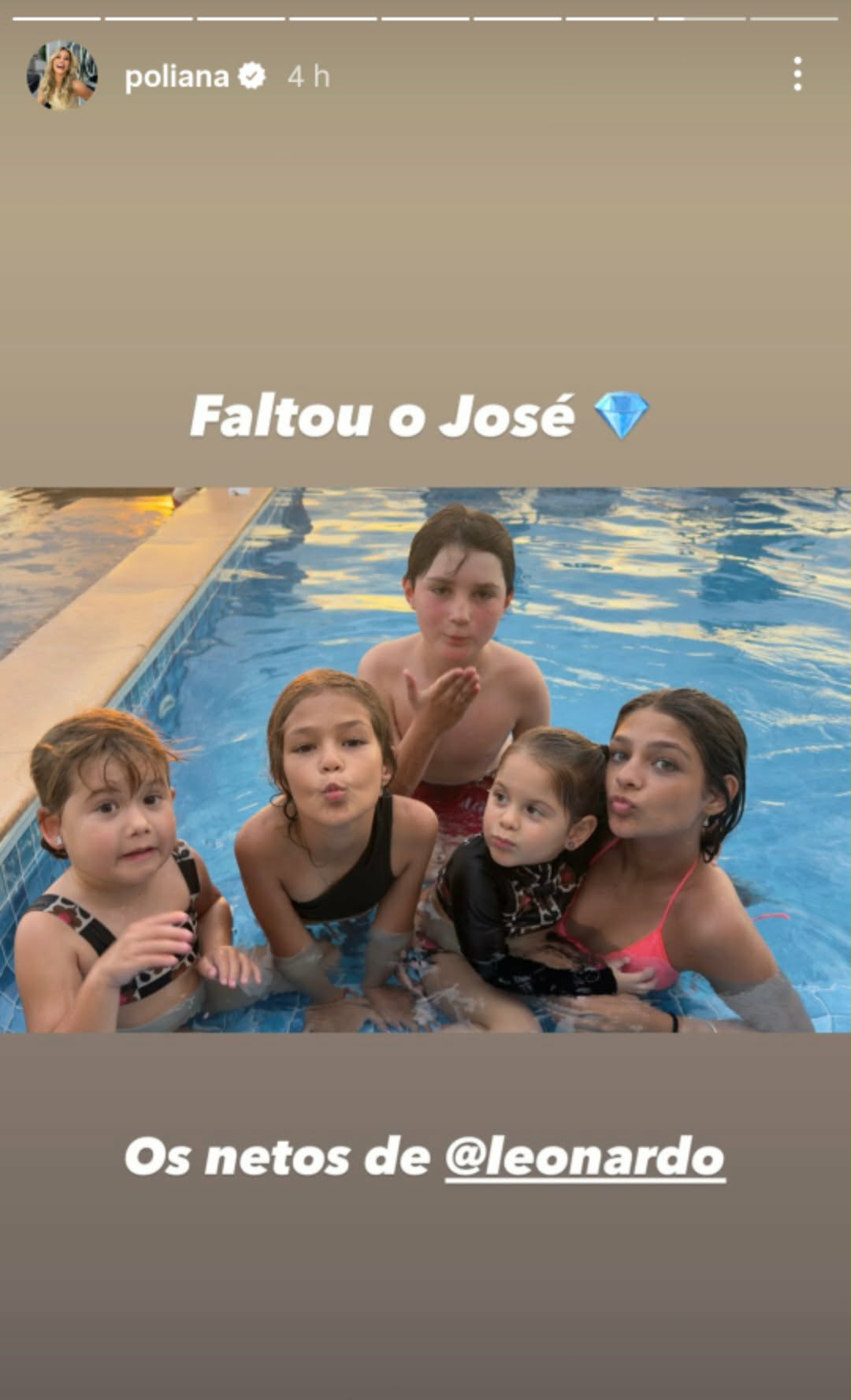 Netos de Leonardo na Fazenda Talismã