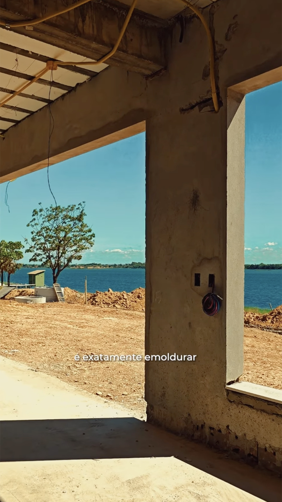 Obra da mansão de Ivete Sangalo - Foto: Reprodução / Instagram