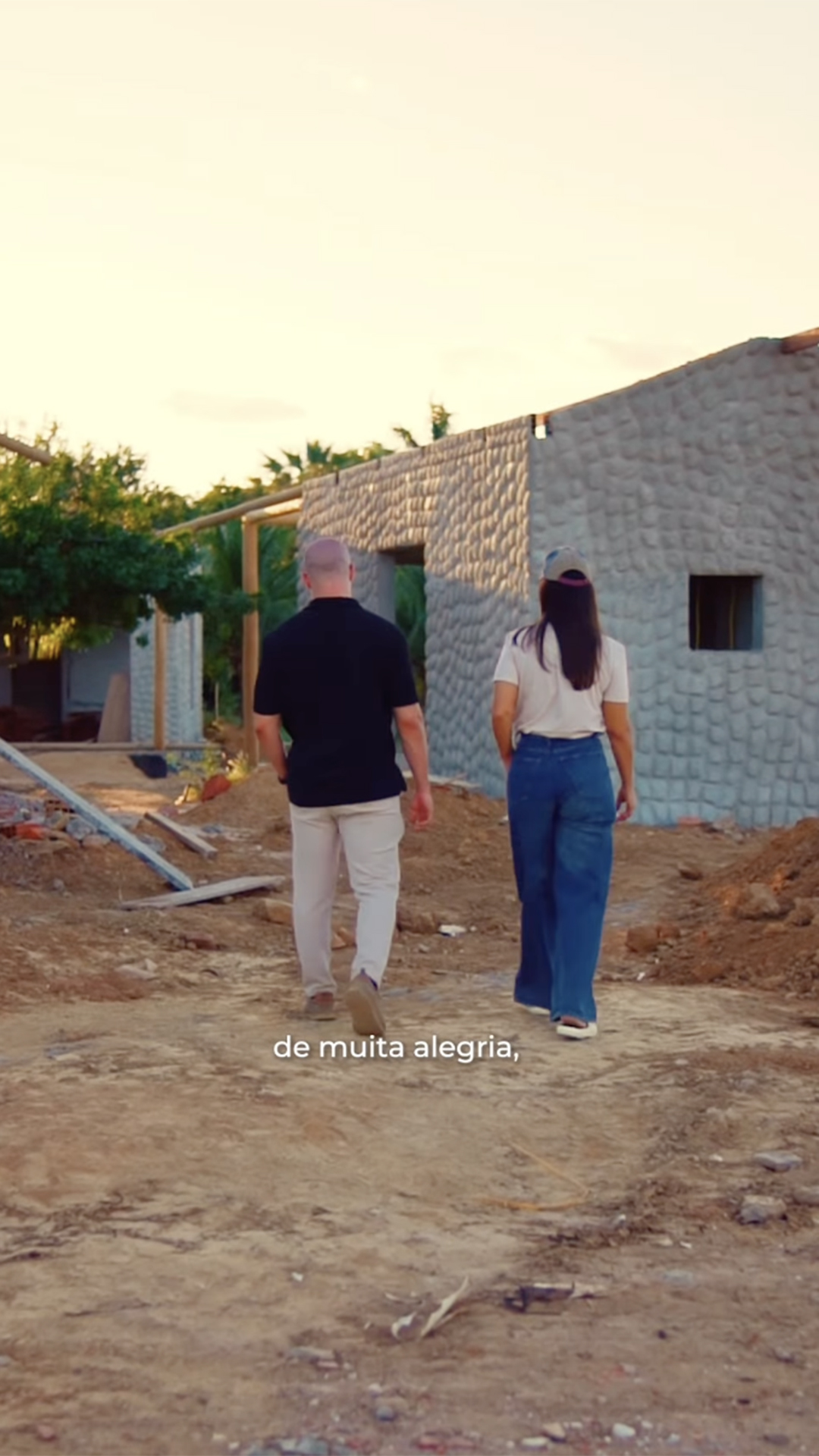 Obra da mansão de Ivete Sangalo - Foto: Reprodução / Instagram