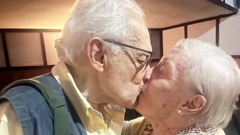 Othon Bastos e Martha Overbeck - Foto: Reprodução/Instagram