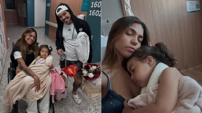 Filha de Tays Reis e Biel é internada e passa por cirurgia de emergência
