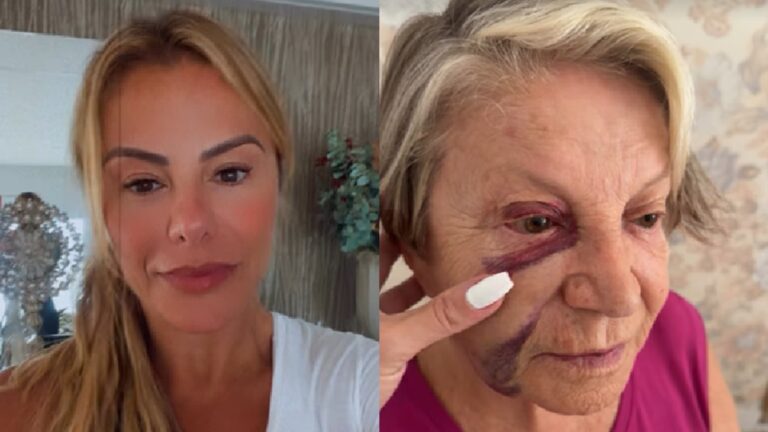 Poliana Rocha atualiza estado de saúde da mãe após ‘tombo muito grande’