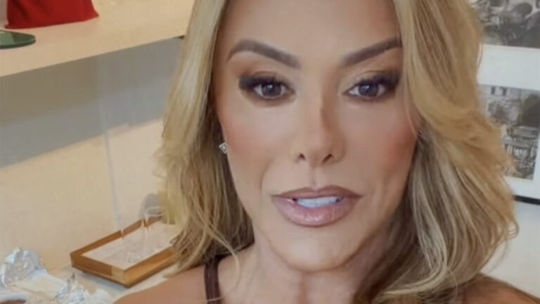 Poliana Rocha usa cor do fora do comum na virada do ano e explica o motivo