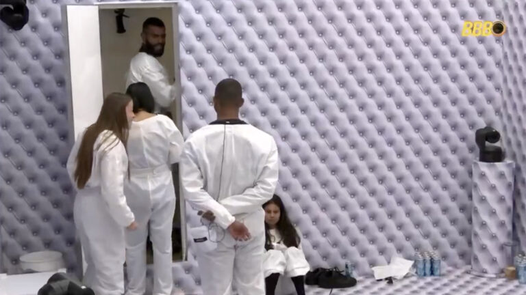 BBB 26: Cena nojenta dentro do Quarto Branco deixa todo mundo em choque