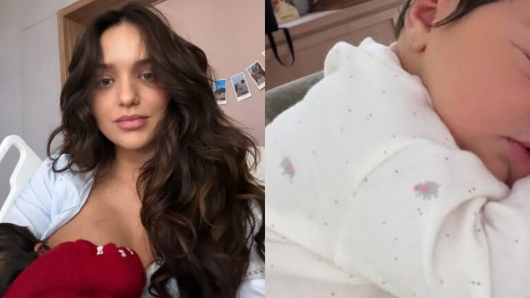 Rafa Kalimann posta foto encantadora da filha recém-nascida