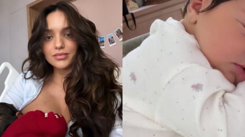 Rafa Kalimann posta foto encantadora da filha recém-nascida