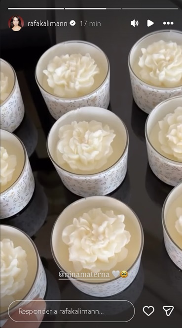 Lembrancinha de maternidade - Foto: Instagram @rafakalimann