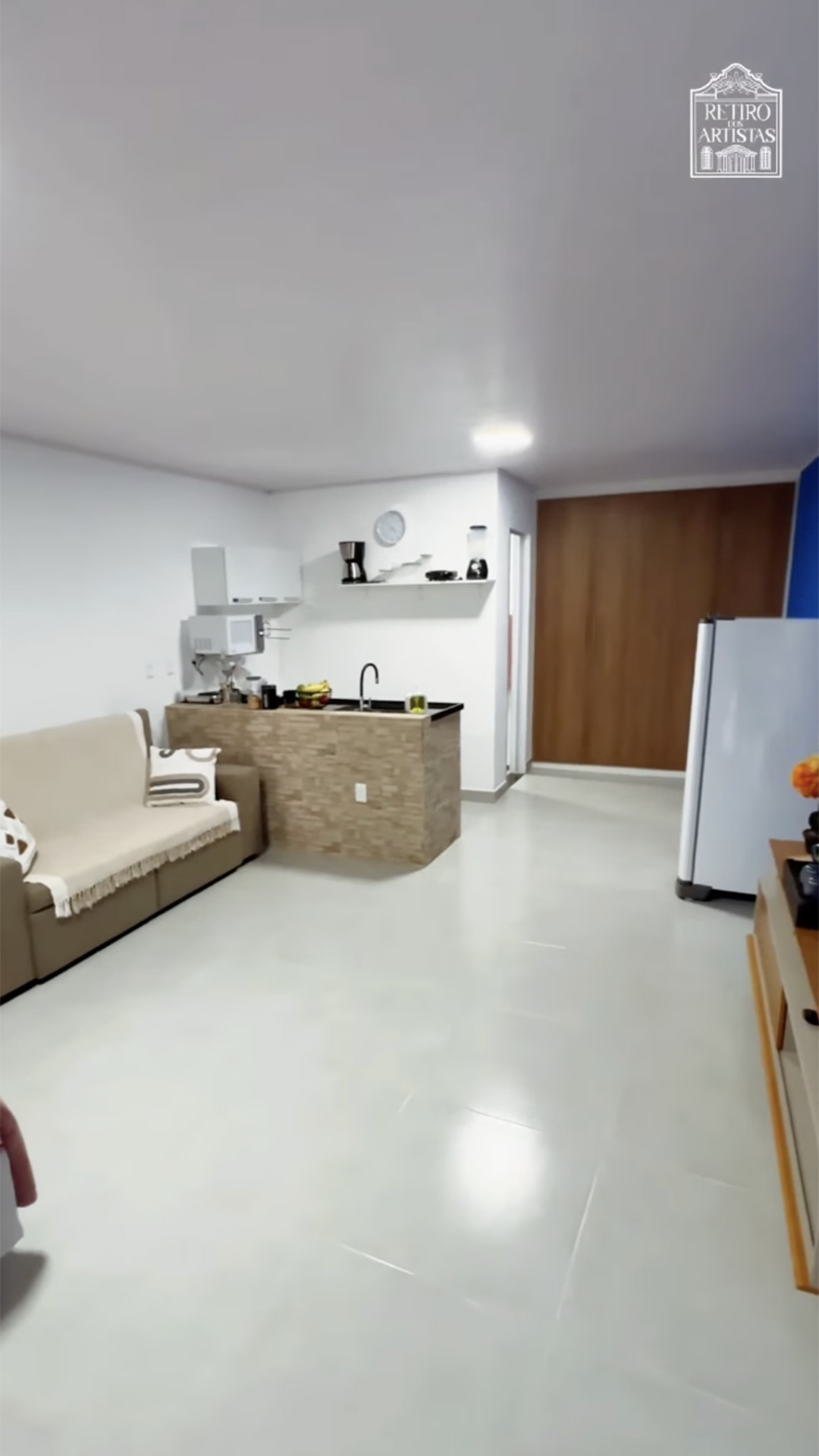 Casa feita com doação de Marieta Severo no Retiro dos Artistas - Foto: Reprodução / Instagram