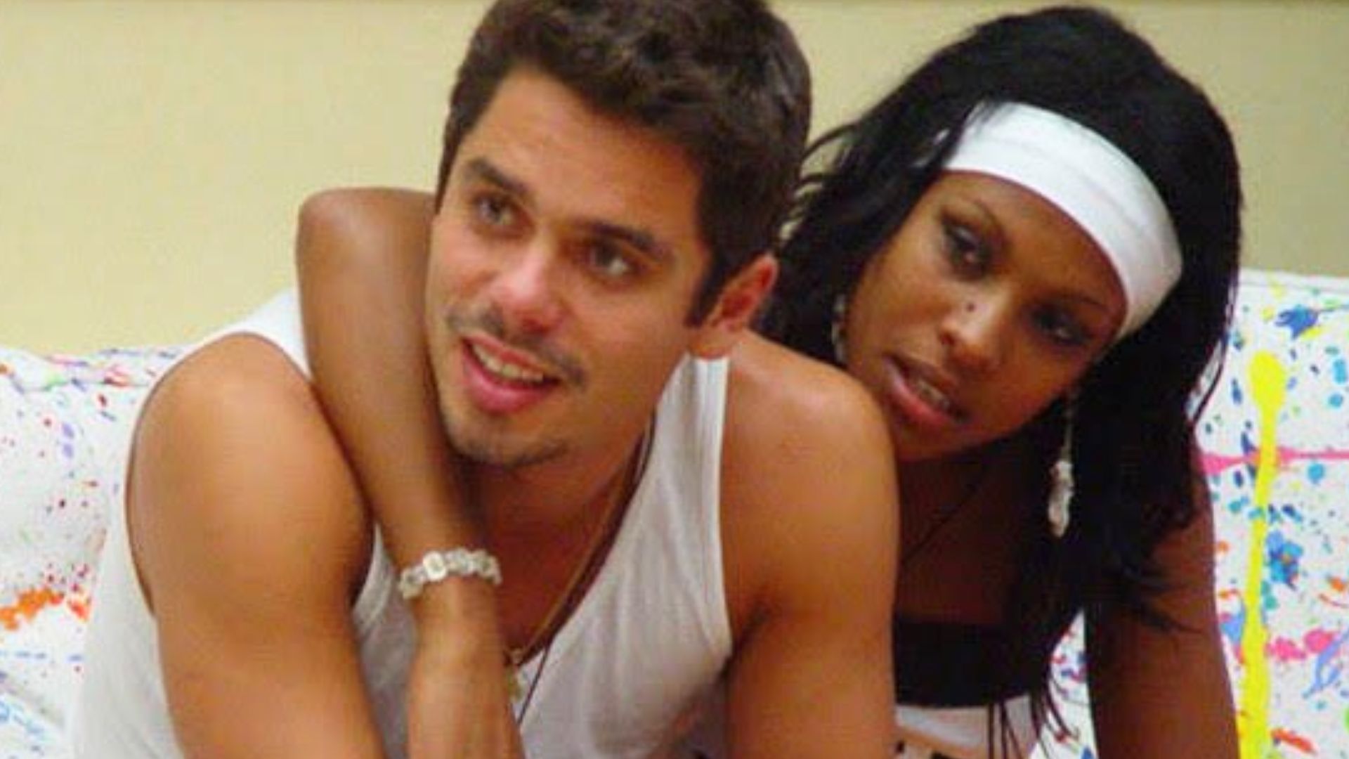 Rogério Dragone e Sol Vega no BBB 4 - Foto: Reprodução / TV Globo