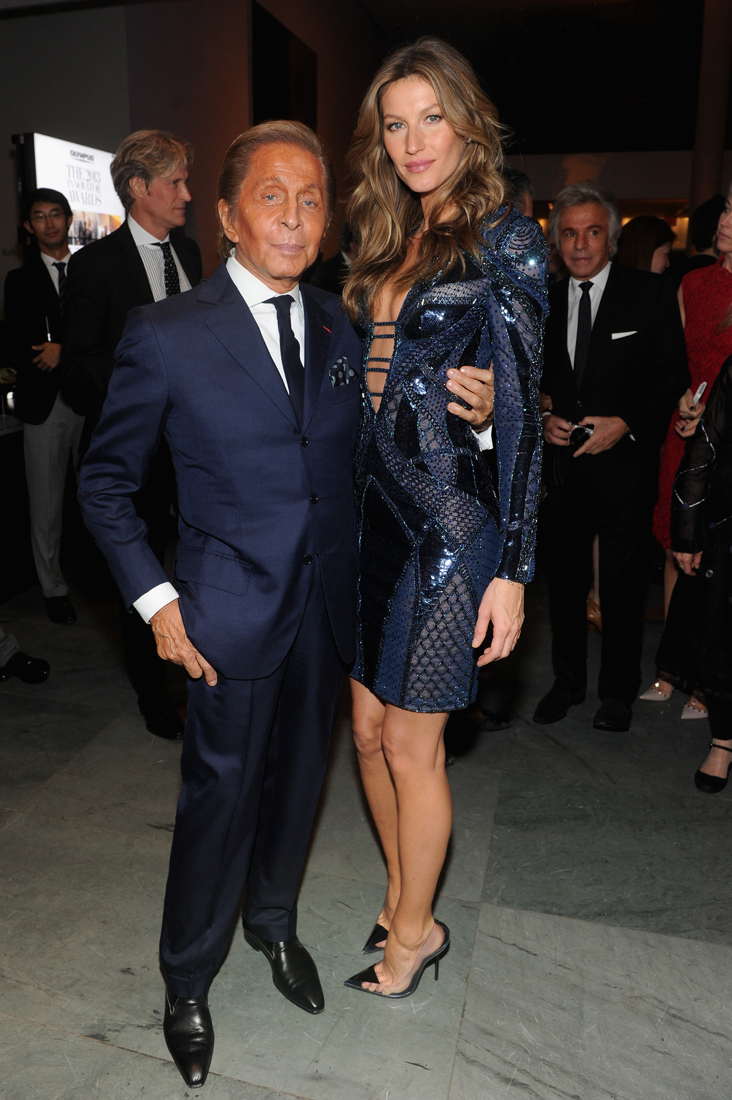 Valentino Garavani e Gisele Bündchen - Foto: Getty Images