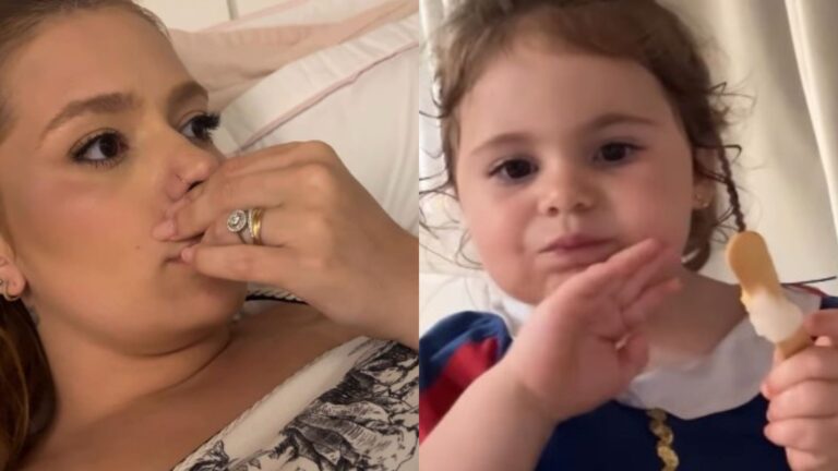 Viih Tube se choca com pedido inesperado da filha de 2 anos: ‘Socorro’