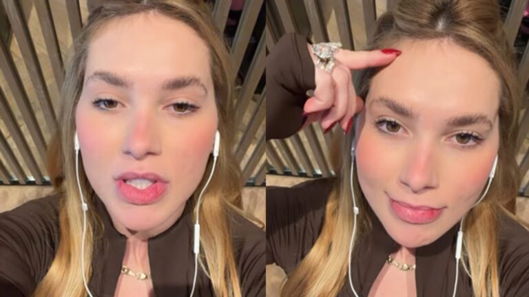 Virginia exibe sintoma físico de sua ansiedade após cancelar volta ao Brasil: ‘Ardendo tanto’