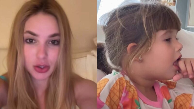 Virginia se diverte ao ver promessa da filha: ‘Não vou bater mais’
