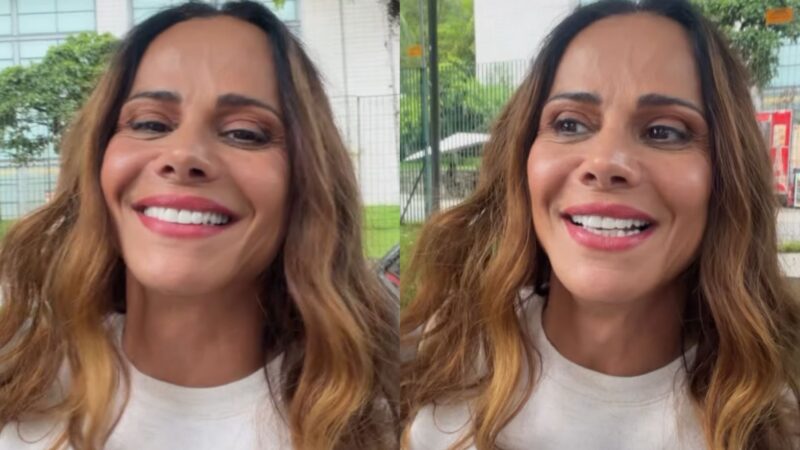 Viviane Araújo inicia gravações de Três Graças - Foto: Reprodução / Instagram @araujovivianne