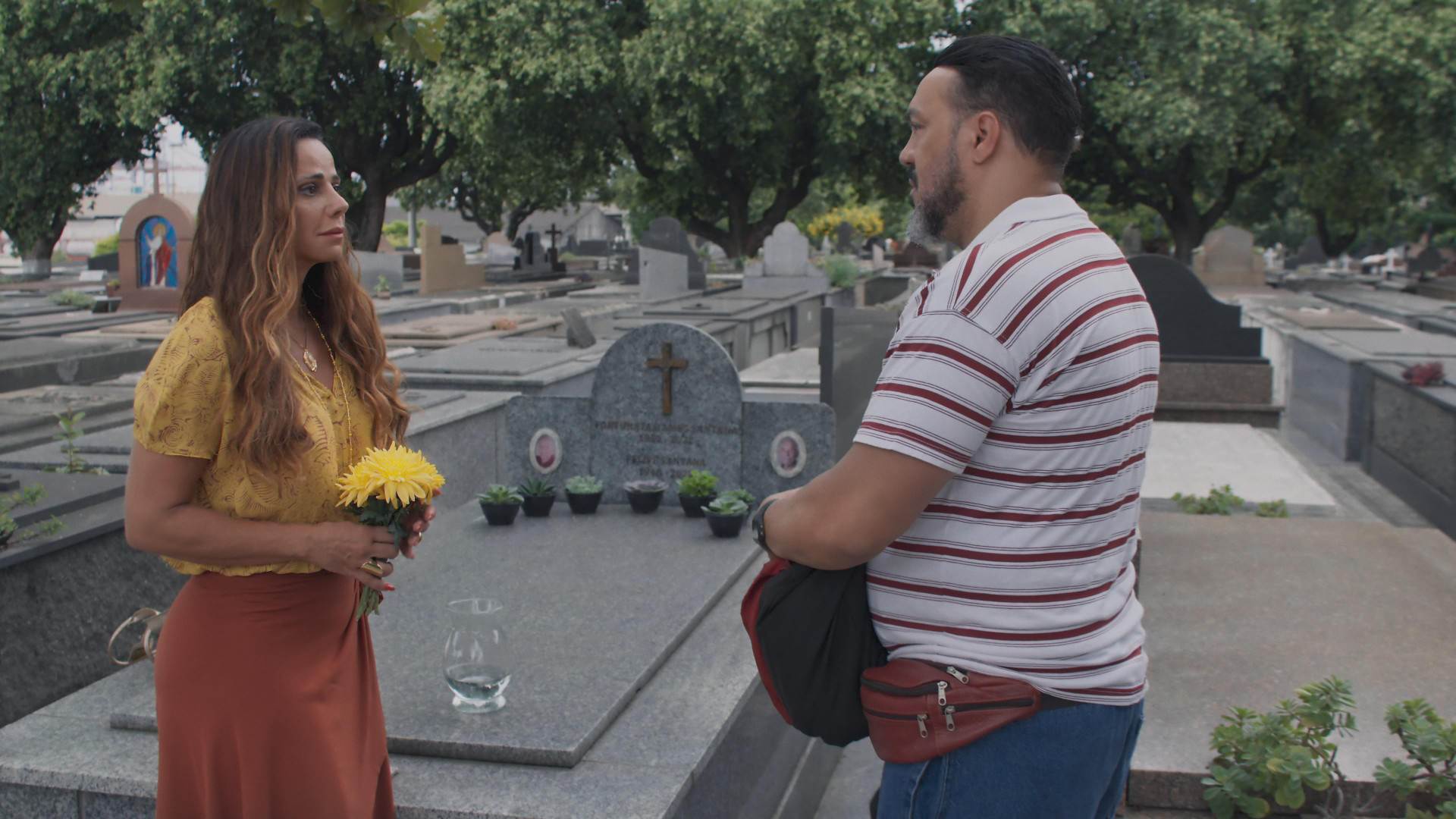 Viviane Araujo em cena da novela Três Graças - Foto: Globo/ Gabriel Vaguel