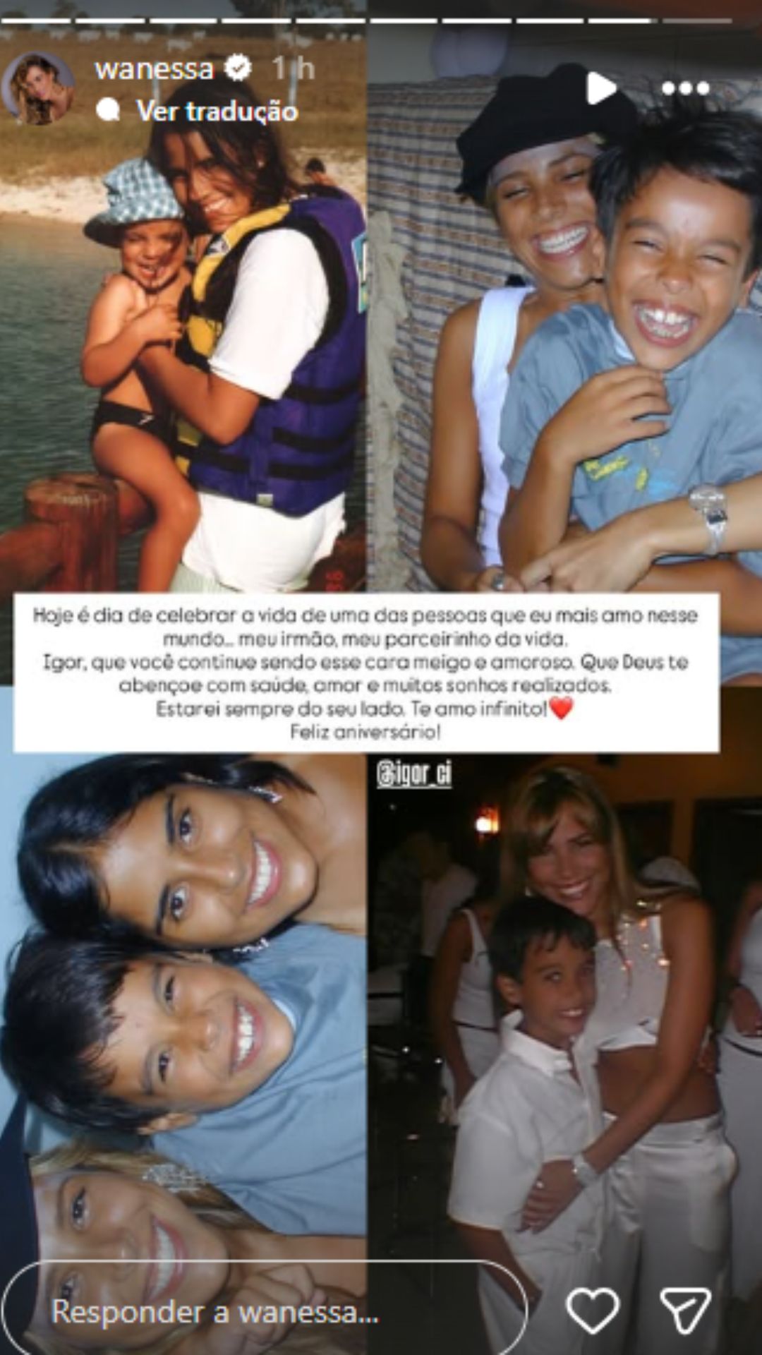 Wanessa Camargo e Igor Camargo - Foto: Reprodução/Instagram