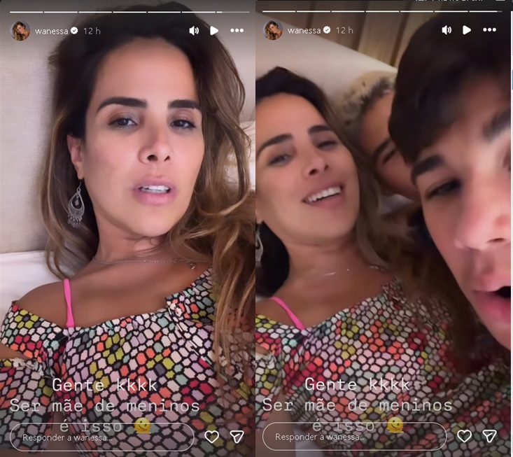 Wanessa Camargo com os filhos - Foto: @wanessa