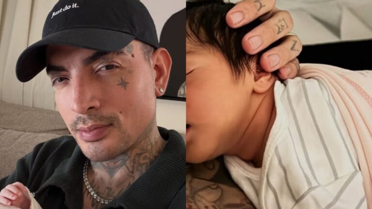 MC Guimê encanta ao mostrar momento carinhoso com a filha de 1 mês: ‘Exemplar’