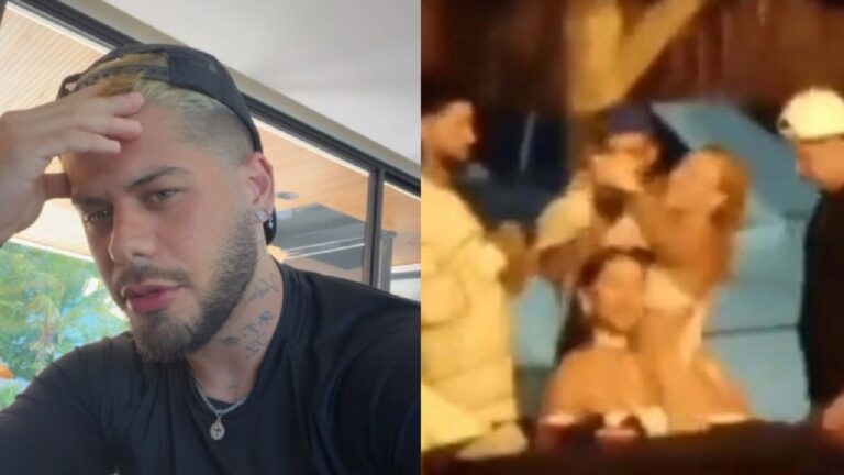 Saiba por que Zé Felipe arremessou o celular de influenciadora para longe