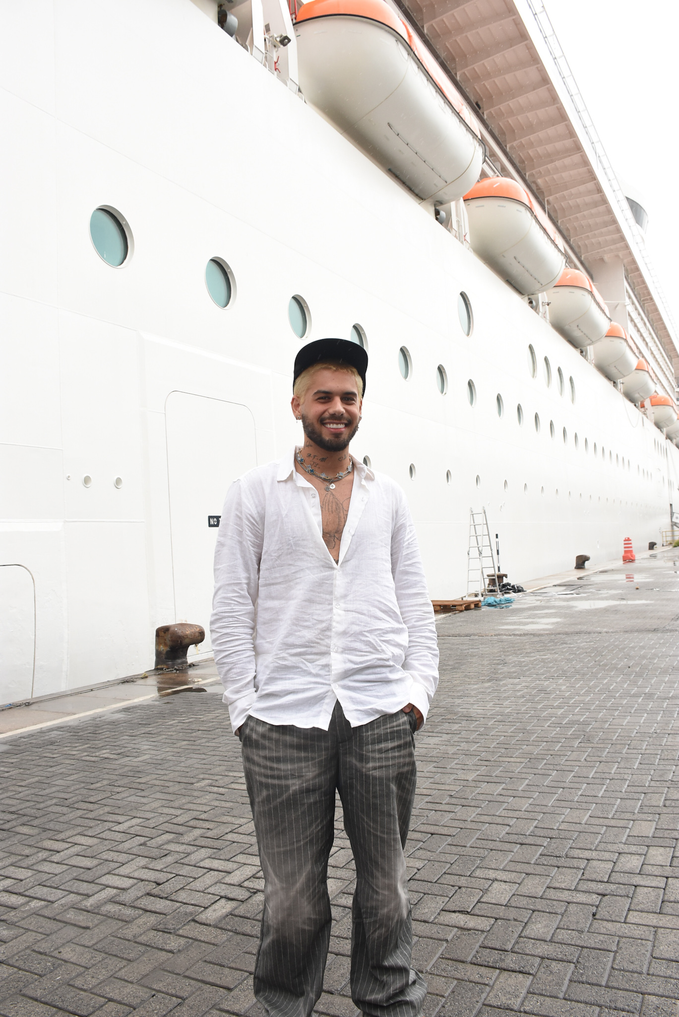 Zé Felipe embarca no navio de Ana Castela - Foto: Will Dias / Brazil News