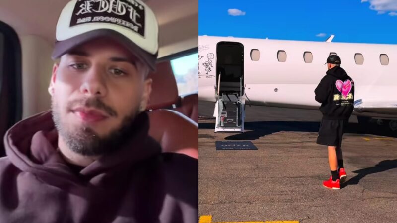 Zé Felipe agradece Virgínia após ajuda para show